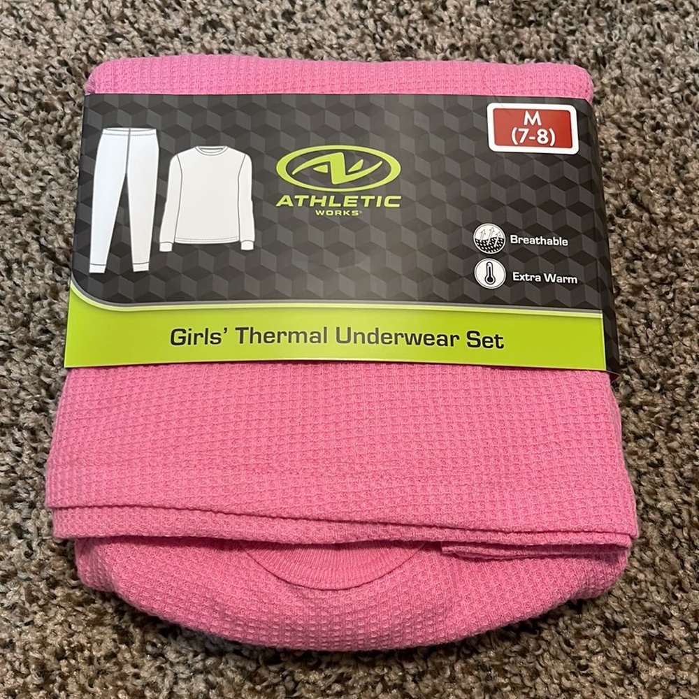 Athletic Works Thermal Underwear Set